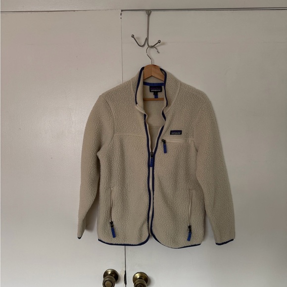 Patagonia retro pile fleece full zip jacket - Picture 2 of 4